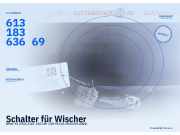 Schalter für Wischer BMW X5 (E53) 61318363669