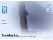 Bremsleuchte AUDI A6 Avant (4A5,C8) 4K9945097