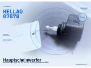 Hauptscheinwerfer RENAULT Clio II (B)HELLA 007878 HELLA LWR HELLA 007878