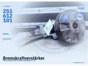 Bremskraftverstärker VW Transporter III Pritsche/Fahrgestell (24) 251612101