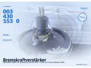 Bremskraftverstärker MERCEDES-BENZ 124 Stufenheck (W124) A0044303130 0034301530