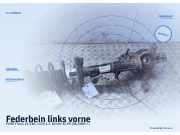 Federbein links vorne FORD Fiesta VI (CB1, CCN)