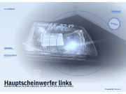 Hauptscheinwerfer links DAIHATSU Cuore II (L80, L81)
