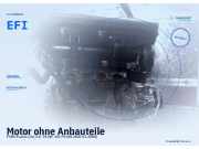 Motor ohne Anbauteile FORD Fusion (JU) EFI