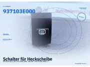 Schalter für Heckscheibe KIA Sorento I (JC) 937103E000