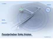 Fensterheber links hinten MERCEDES-BENZ 190 (W201)