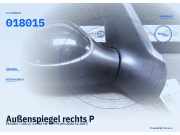 Außenspiegel rechts PEUGEOT 206 CC ONYX SCHWARZONYX SCHWARZ 018015
