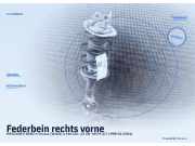 Federbein rechts vorne MERCEDES-BENZ A-Klasse (W168)