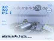 Wischermotor hinten RENAULT 19 II Cabriolet (D 53) 0390206415