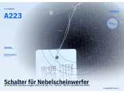 Schalter für Nebelscheinwerfer ALFA ROMEO 156 Sportwagon (932) A223