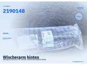 Wischerarm hinten VW Tiguan I (5N) 2190148