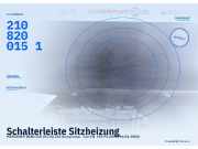 Schalterleiste Sitzheizung MERCEDES-BENZ SLK (R170) 2108200151