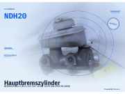 Hauptbremszylinder NISSAN Micra II (K11) NDH 20