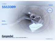 Gaspedal FORD Fiesta VI (CB1, CCN) 2120072 1513309