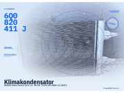 Klimakondensator SKODA Fabia Kombi (6Y) 6Q0820411J