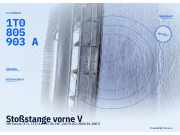 Stoßstange vorne VW Touran (1T1, 1T2) 1T0805903A