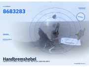 Handbremshebel VOLVO V70 II (285) 8683283