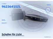 Schalter für Licht PEUGEOT 306 96236415ZL