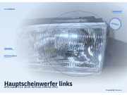 Hauptscheinwerfer links OPEL Kadett E