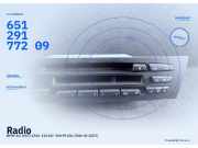 Radio BMW 1er (E87) 65129177209