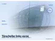 Türscheibe links vorne RENAULT Modus - Grand Modus (P)