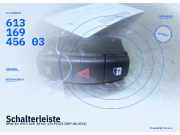 Schalterleiste BMW 1er (E87) 61316945603