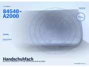 Handschuhfach KIA Ceed 1 SW (ED) 84540-A2000