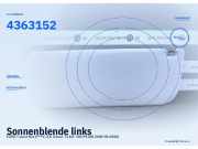 Sonnenblende links FORD Transit Bus (F**Y) 4363152