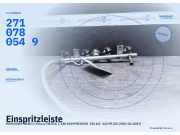 Einspritzleiste MERCEDES-BENZ C-Klasse (W203) A1110780292 2710780549