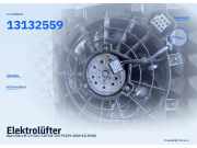 Elektrolüfter Opel Astra H (Astra h) 13132559