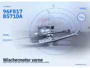 Wischermotor vorne FORD Fiesta IV (JA, JB) 96FB17B571DA