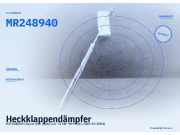 Heckklappendämpfer MITSUBISHI Space Star (DG0) MR248940