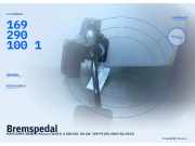 Bremspedal MERCEDES-BENZ A-Klasse (W169) A1692901001 1692901001