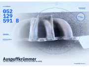 Auspuffkrümmer VW Polo II (86C) 052129591B
