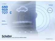 Schalter VW Polo III (6N2) 6N0959727C