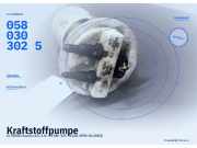 Kraftstoffpumpe CITROEN Xantia (X1) 0580303025 BOSCH 0580303025