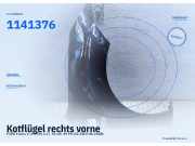 Kotflügel rechts vorne FORD Fiesta V (JH, JD) 1528047 1141376