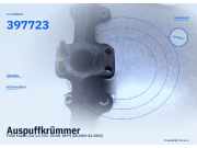 Auspuffkrümmer FORD Fusion (JU2)397723 397723