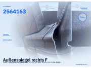 Außenspiegel rechts FORD Transit Custom V362 Kasten (FY, FZ) 2564163