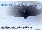 Gebläseschalter Heizung/Lüftung KIA Picanto 1 (SA) U134LMX