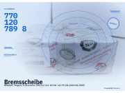 Bremsscheibe RENAULT Megane II Grandtour (KM) 7701207898