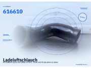 Ladeluftschlauch MITSUBISHI Space Star (DG0) 616610