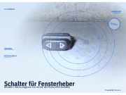 Schalter für Fensterheber PEUGEOT 306 Schrägheck