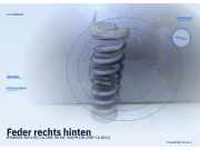 Feder rechts hinten HYUNDAI i30 I (FD)