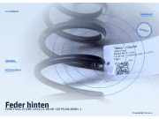 Feder hinten FORD Fiesta VI (JA8)