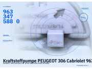 Kraftstoffpumpe PEUGEOT 306 Cabriolet 9633475880