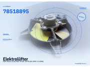 Elektrolüfter FIAT Panda (141) 78518895