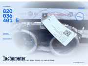 Tachometer RENAULT Megane II (BM/CM) 8200364015