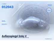Außenspiegel links VW Fox Schrägheck (5Z) 012043