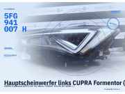 Hauptscheinwerfer links CUPRA Formentor (KM7) 5FG941007H